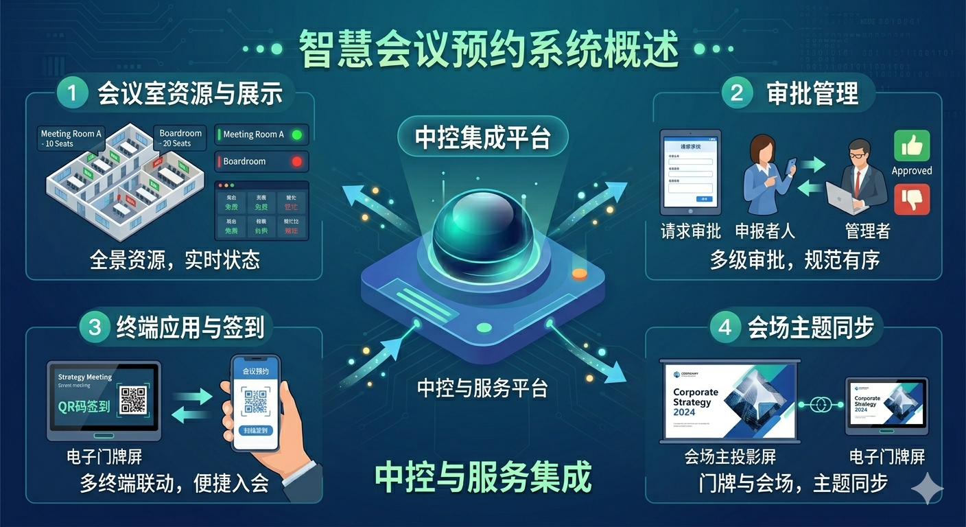 会议预约系统界面示意